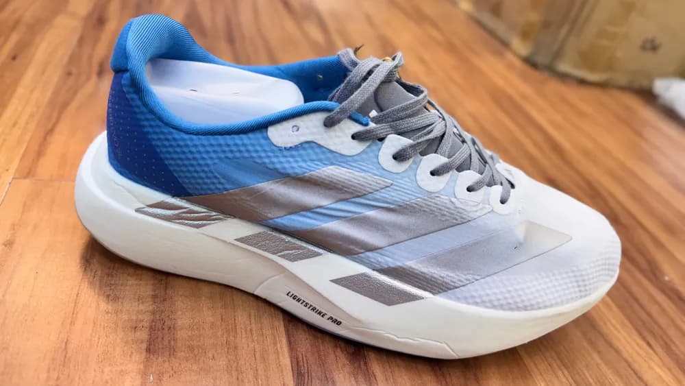adidas Adizero Azul e Prata