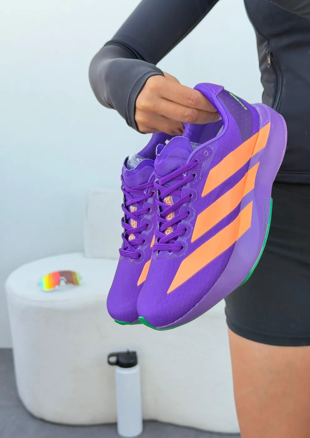 adidas Adizero Premium Roxo e Laranja